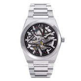 CHRIST VERRA LUXERNO CV 110819G-11 BLK Silver Dial Black Stainless Steel